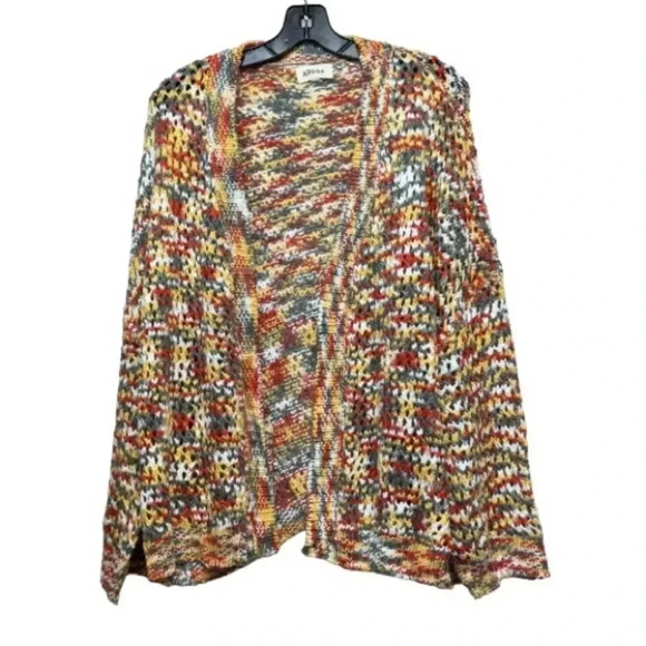 Adora Multicolored Knitted Womens Sweater Size Large 
Condition like new - Picture 1 of 4